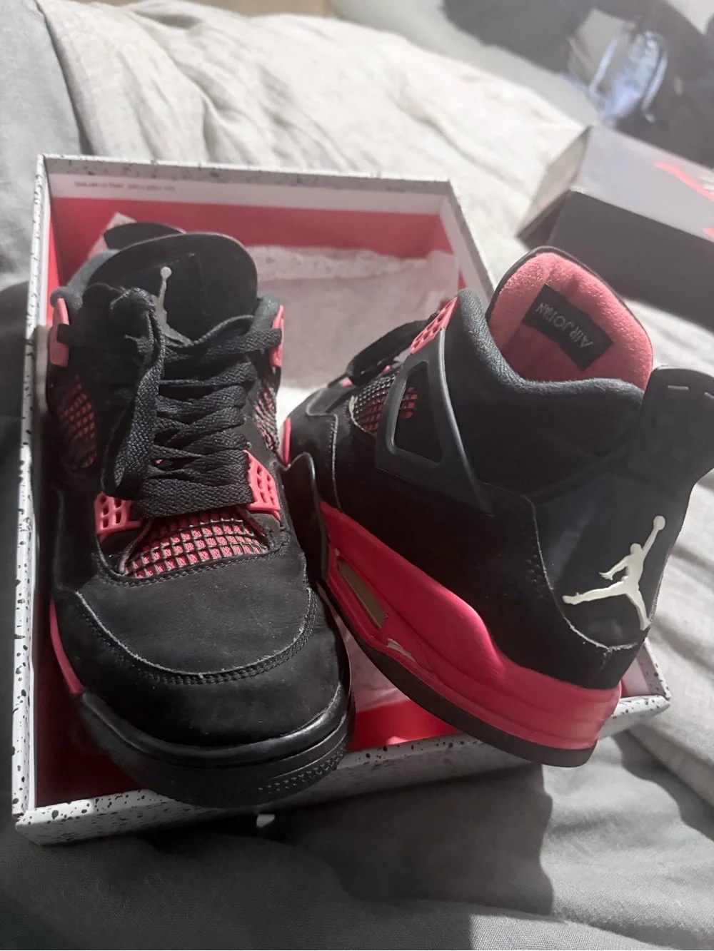 Air Jordan 4 Retro Black/Multicolor